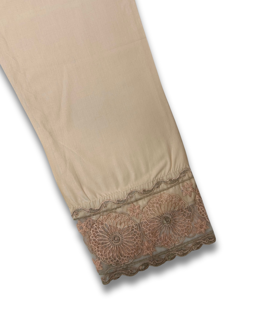 1Pc Embroidered Cambric Trouser ECT-S25-0011