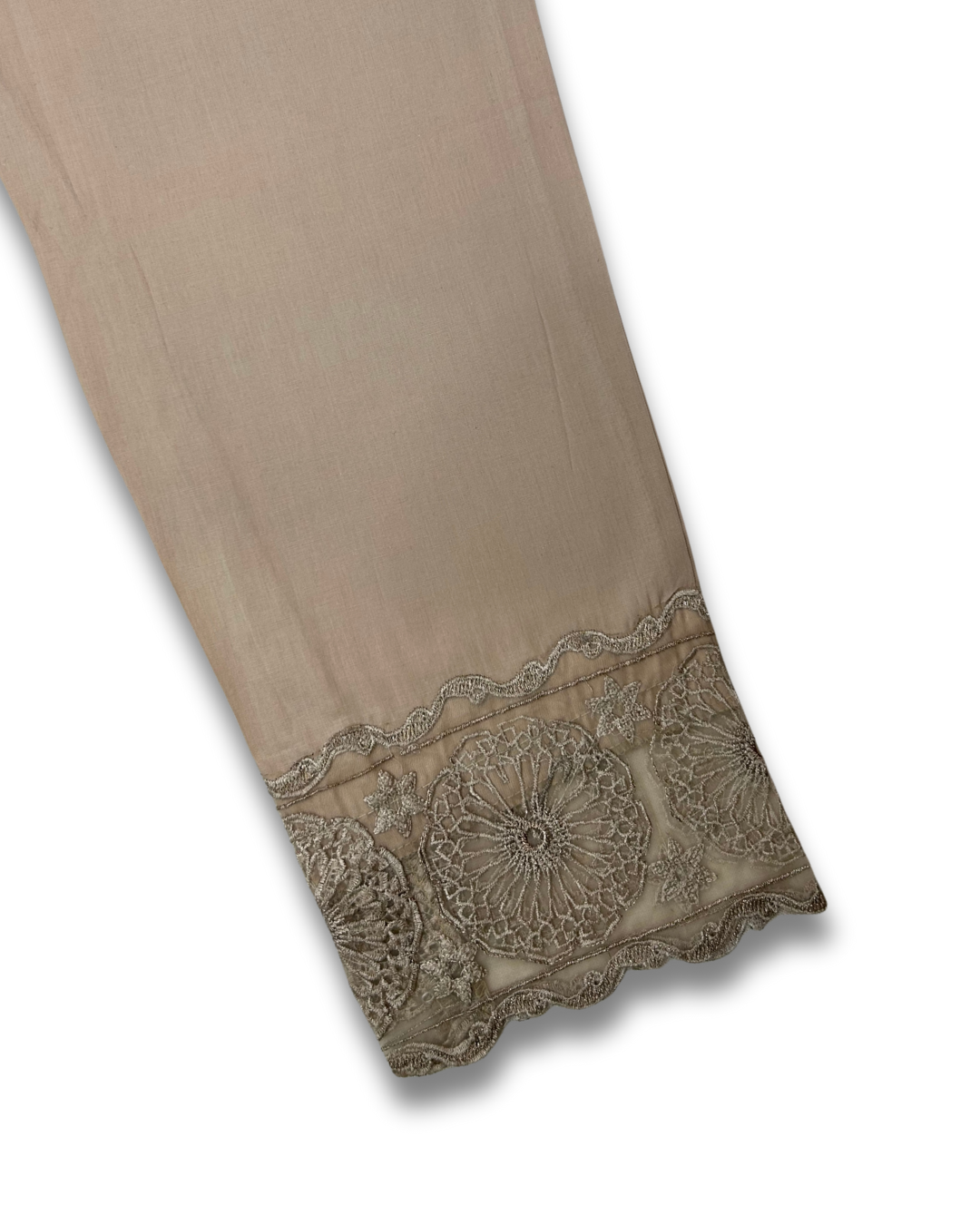 1Pc Embroidered Cambric Trouser ECT-S25-0012