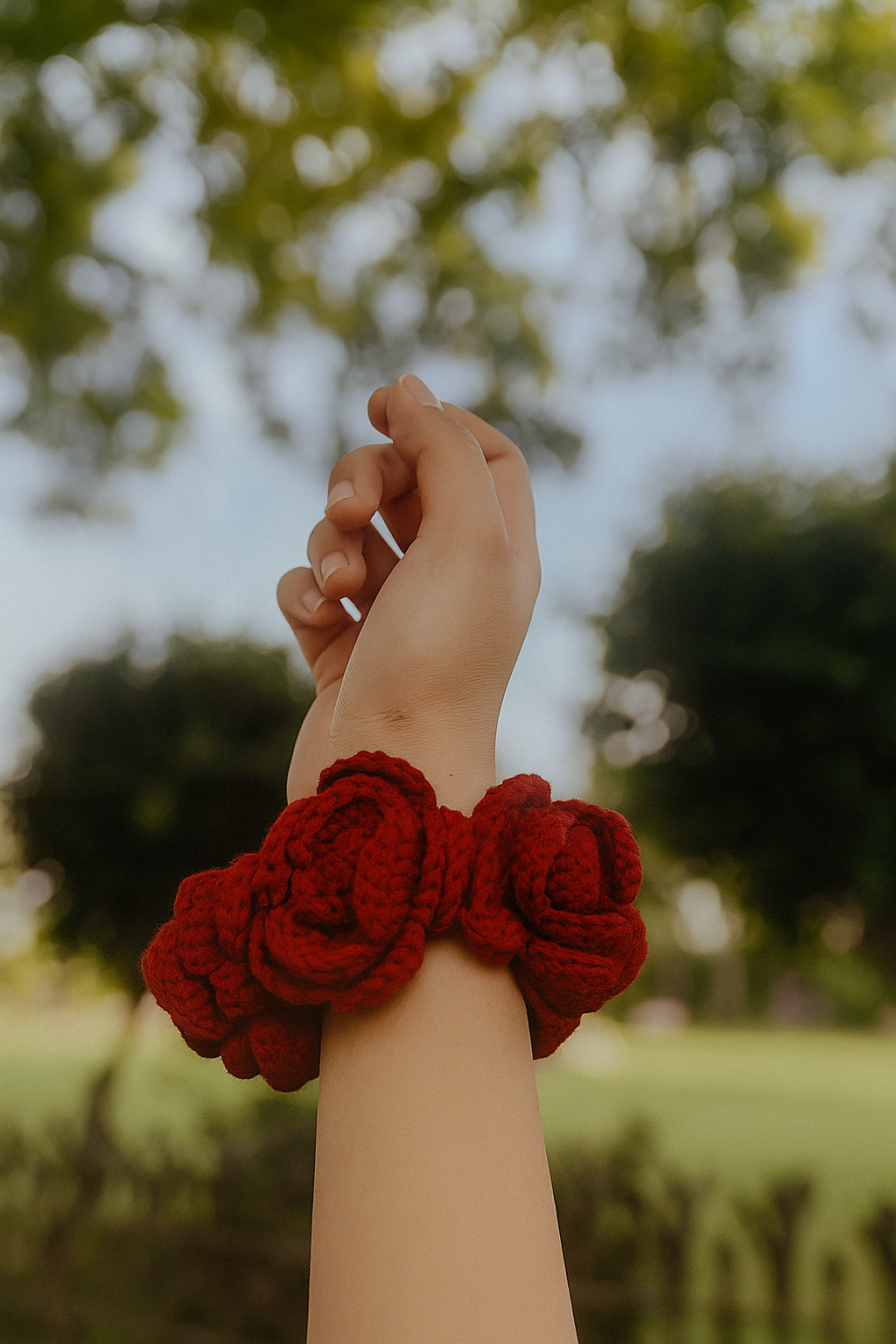 Handmade Crochet Gajra HCTB-S25-0015