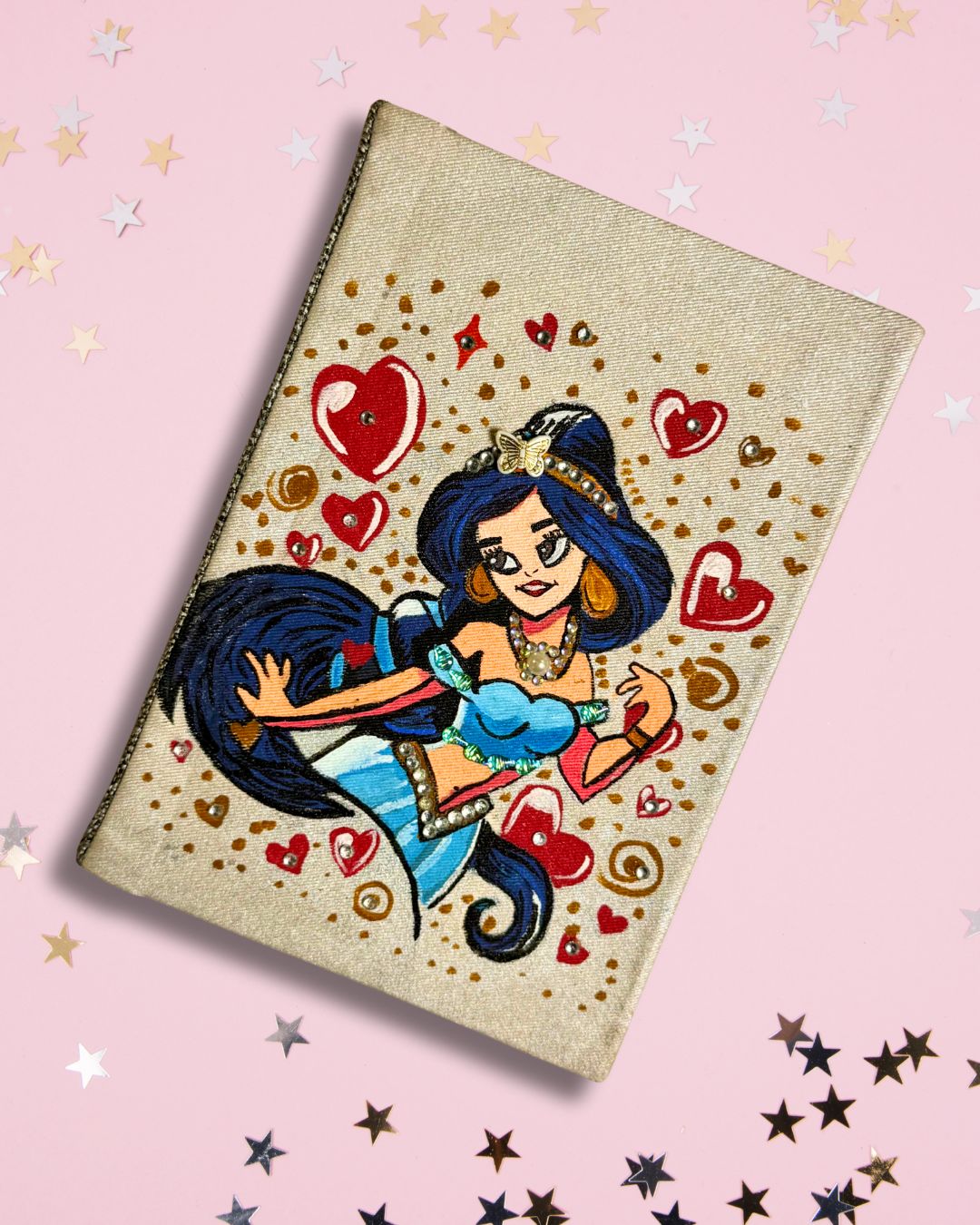 HANDCRAFTED AND HANDPAINTED DIARY BAZ-D25-0031