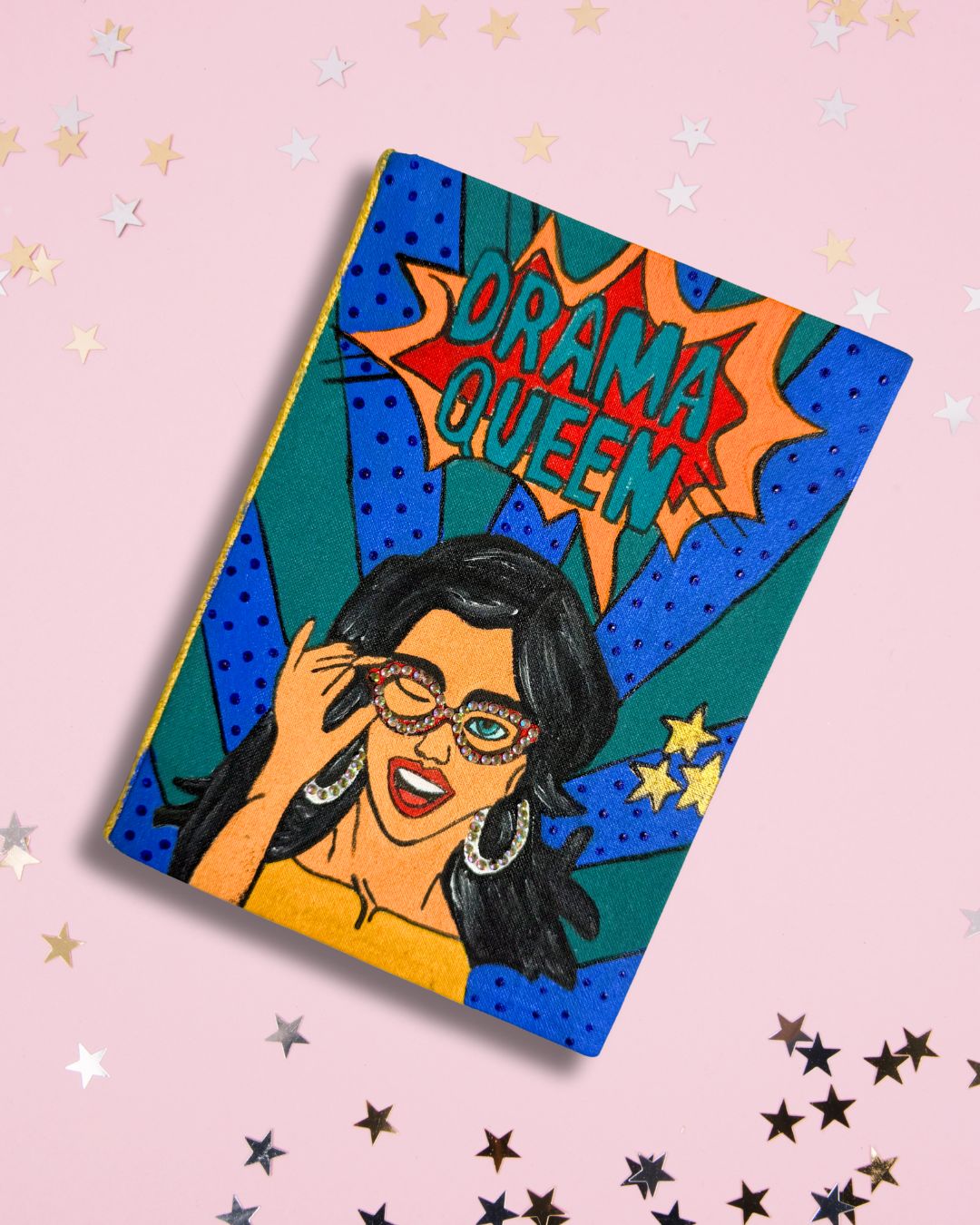 HANDCRAFTED AND HANDPAINTED DIARY BAZ-D25-0036