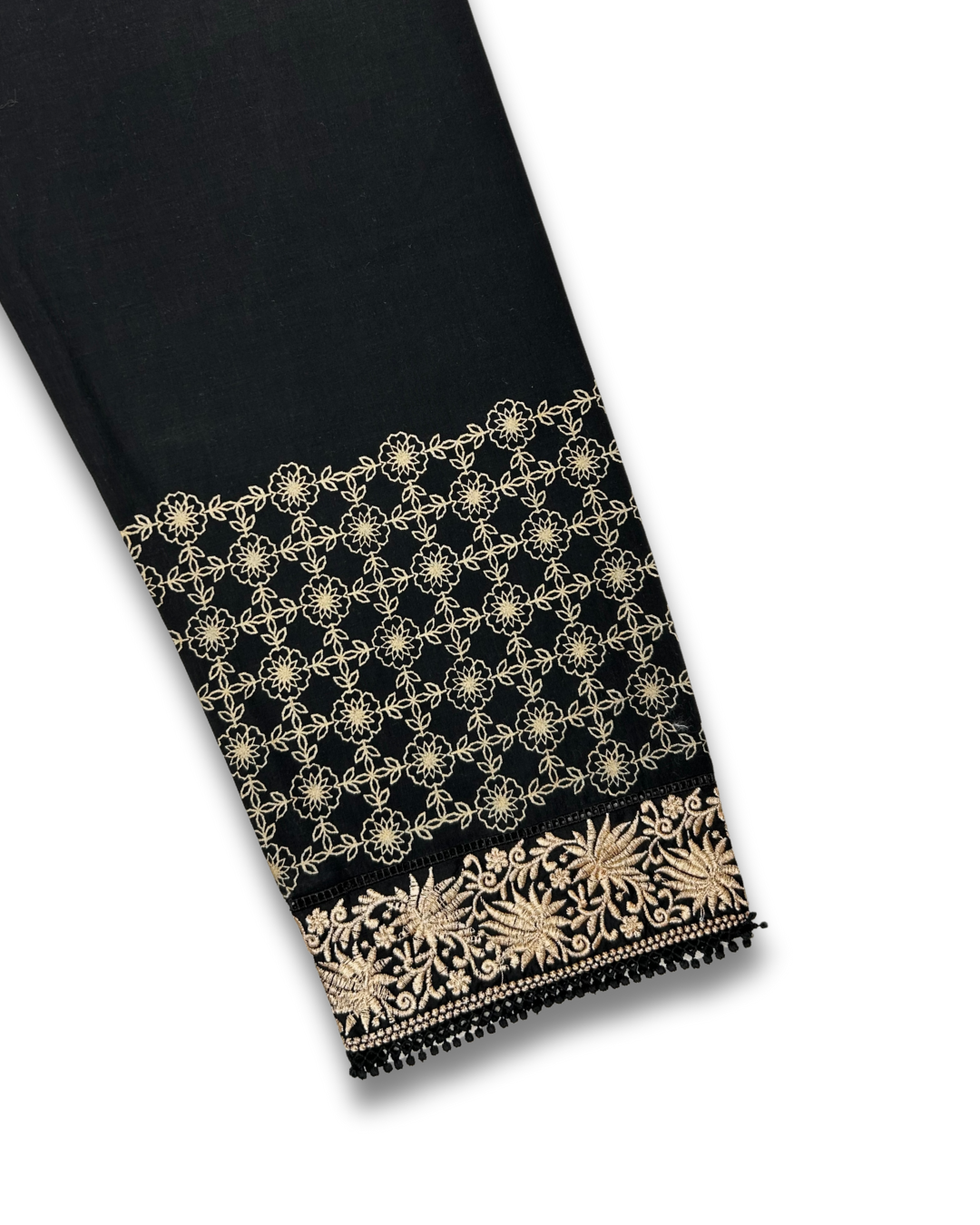 1Pc Embroidered Cambric Trouser ECT-S25-0009