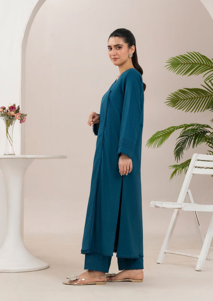 2pc Cotton Angrakh Set Rozana-S25-0013
