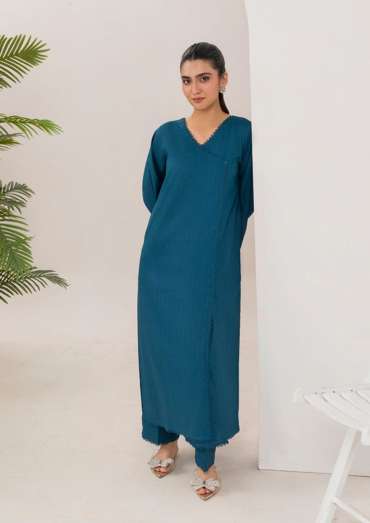 2pc Cotton Angrakh Set Rozana-S25-0013