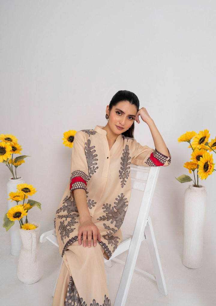 2Pc Printed Swiss Silk JUPITER-F25-0017