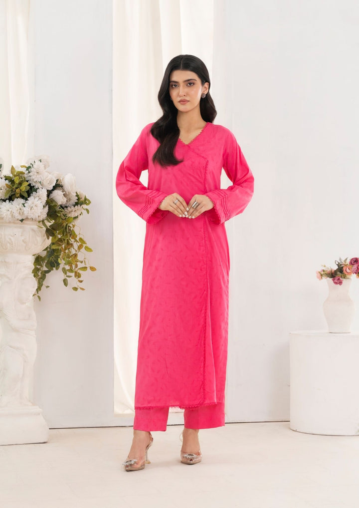 2pc Cotton Angrakh Set Rozana-S25-0014
