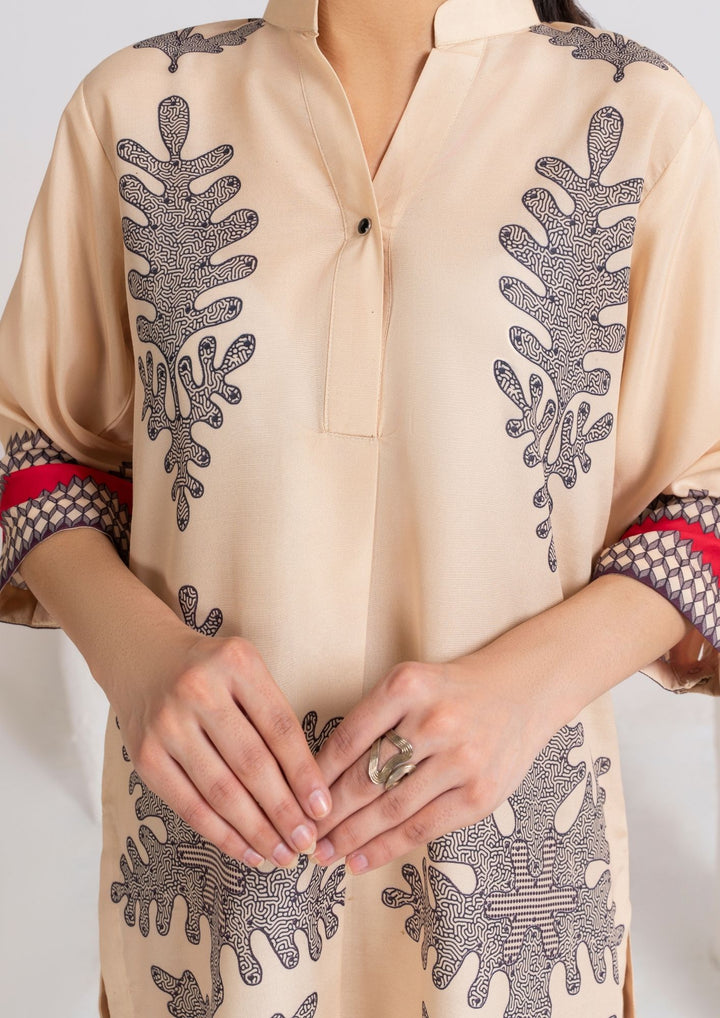 2Pc Printed Swiss Silk JUPITER-F25-0017