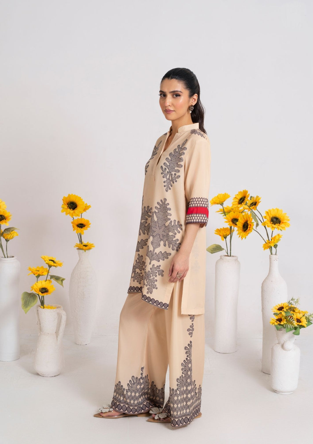 2Pc Printed Swiss Silk JUPITER-F25-0017