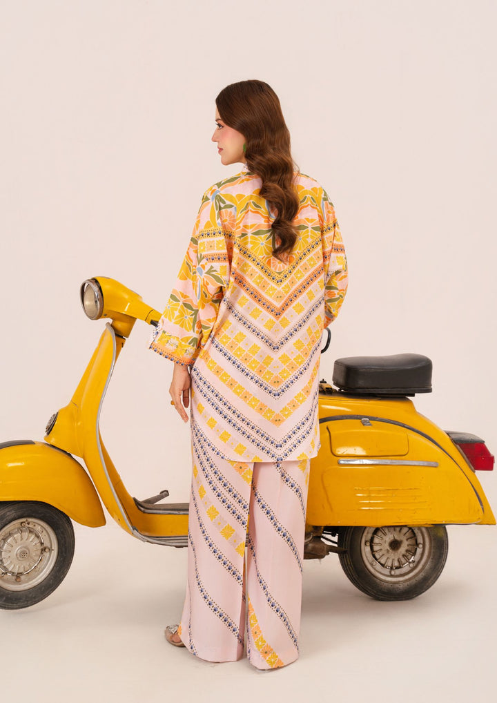 2Pc Printed Arabic Silk AMJ-S26-0002