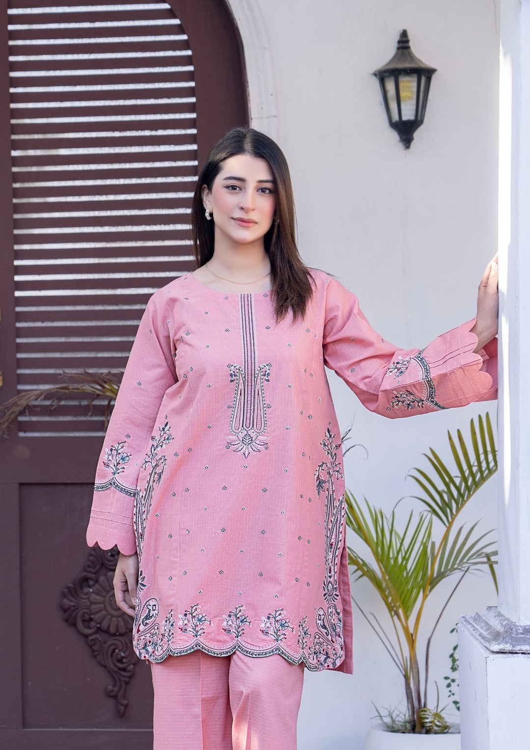 2Pc Embroidered Lawn SUM-M26-0007
