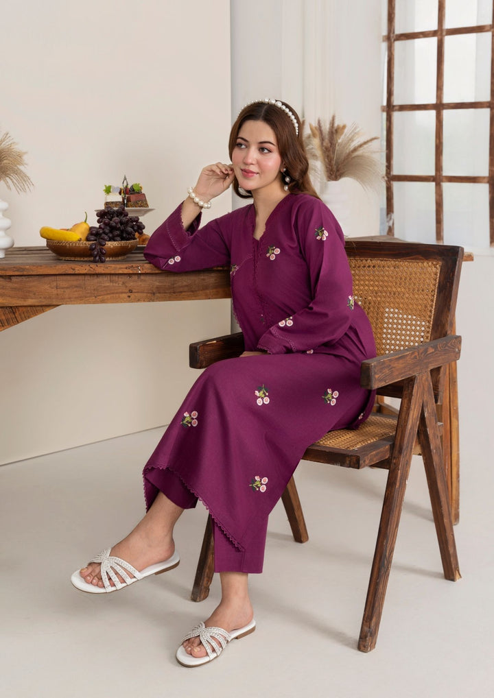 2pc Multi Embroidered Alpine AML-W25-0002
