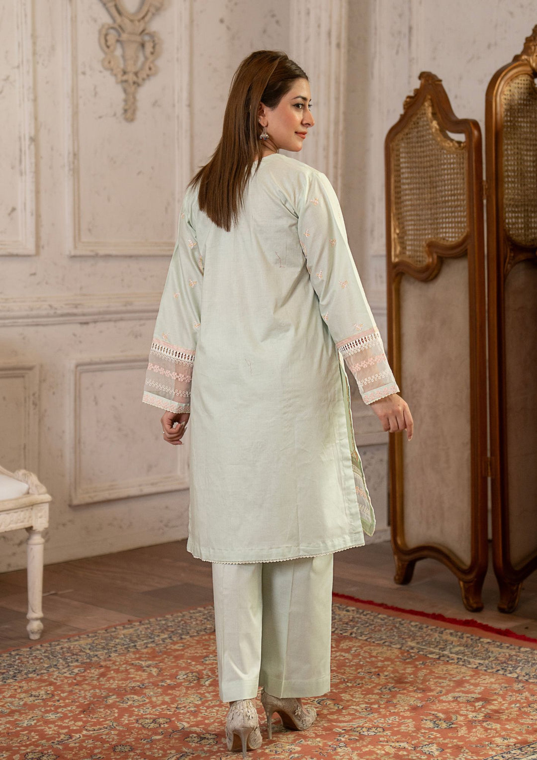2PC Embroidered Lawn Cotton RIW-R26-0049