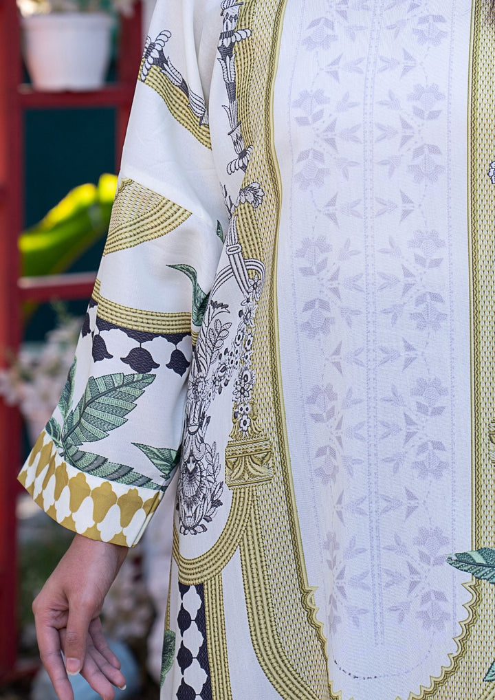 2Pc Digital Print Arabic Silk Lawn JUPITER-S26-0011