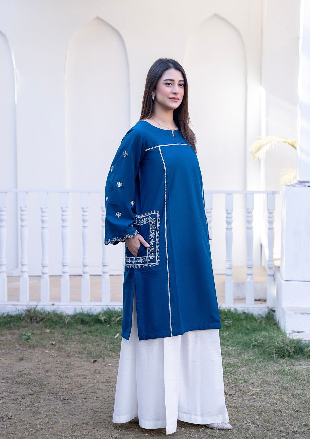 2Pc Embroidered Lawn JUPITER-S26-0011