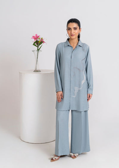 2Pc Embroidered Silk Karandi JUPITER-F25-0022