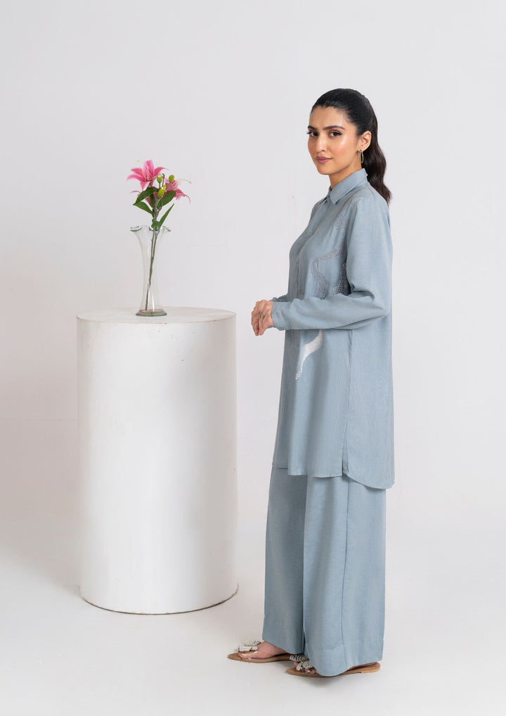 2Pc Embroidered Silk Karandi JUPITER-F25-0022