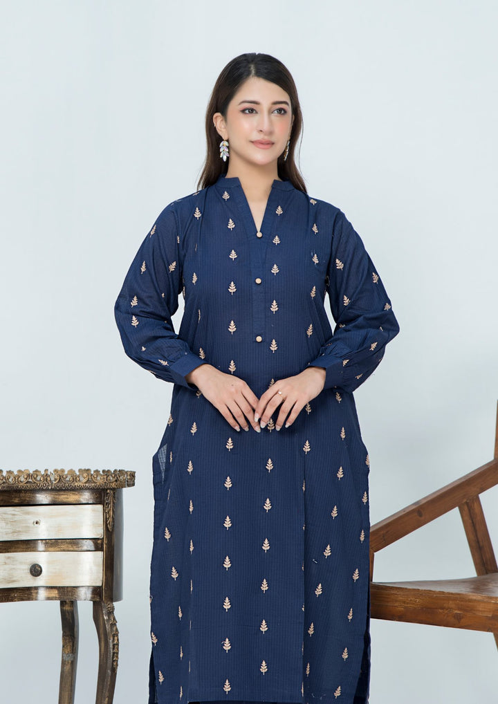 2 Pc Embroidered Lawn Cotton ELD-W25-0011