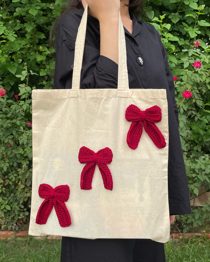 Handmade Crochet Tote Bag HCTB-S25-0006