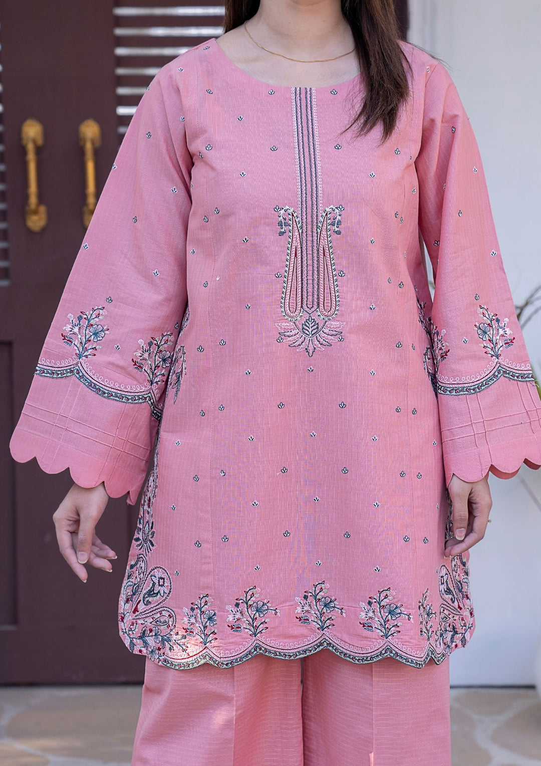 2Pc Embroidered Lawn SUM-M26-0007