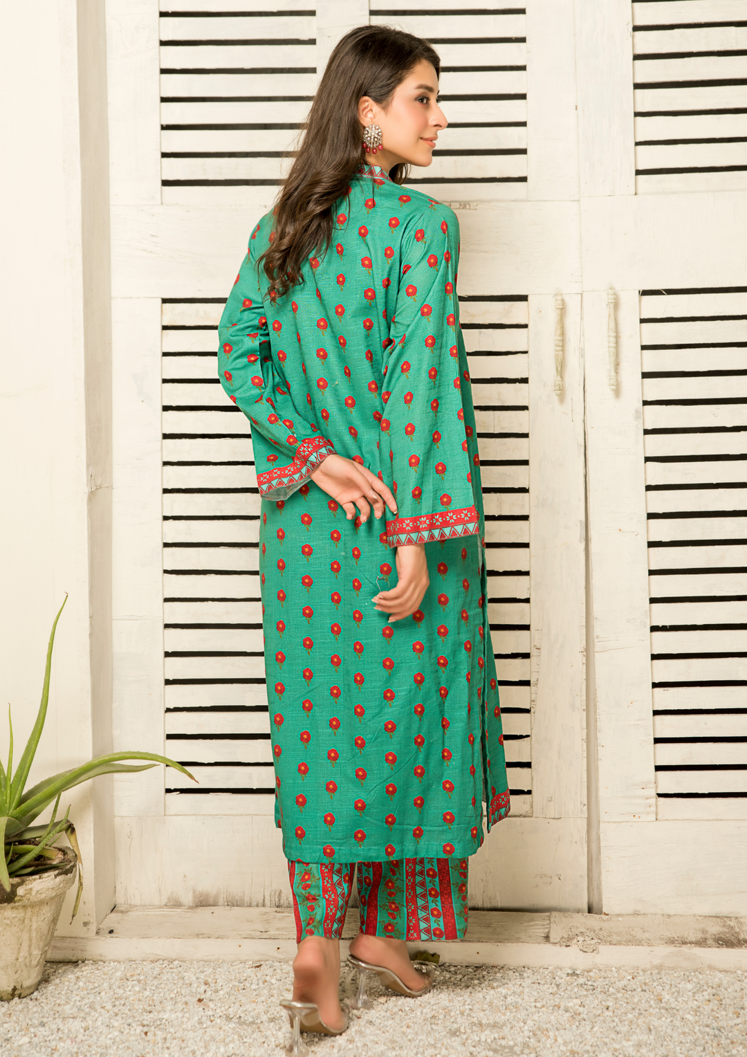 2pc Digital Print Khaddar W24-PRINT-0002