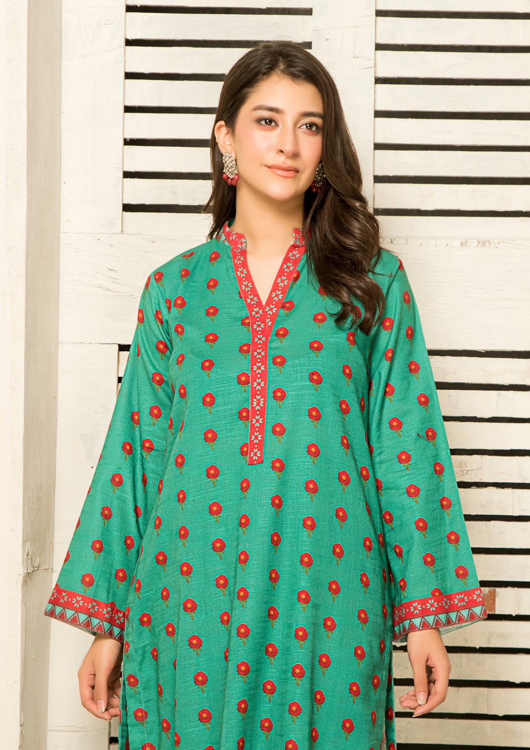 2pc Digital Print Khaddar W24-PRINT-0002