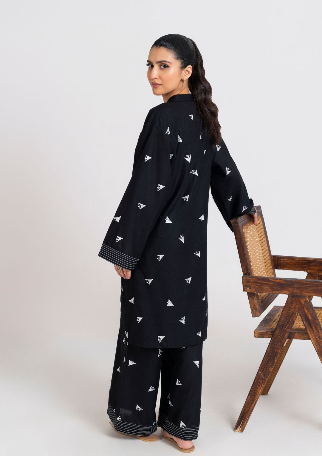 2Pc Embroidered Cambric JUPITER-F25-0024