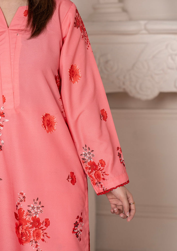 3Pc Printed Arabic Silk Lawn with Chiffon Dupatta Gulmeena-G26-0007