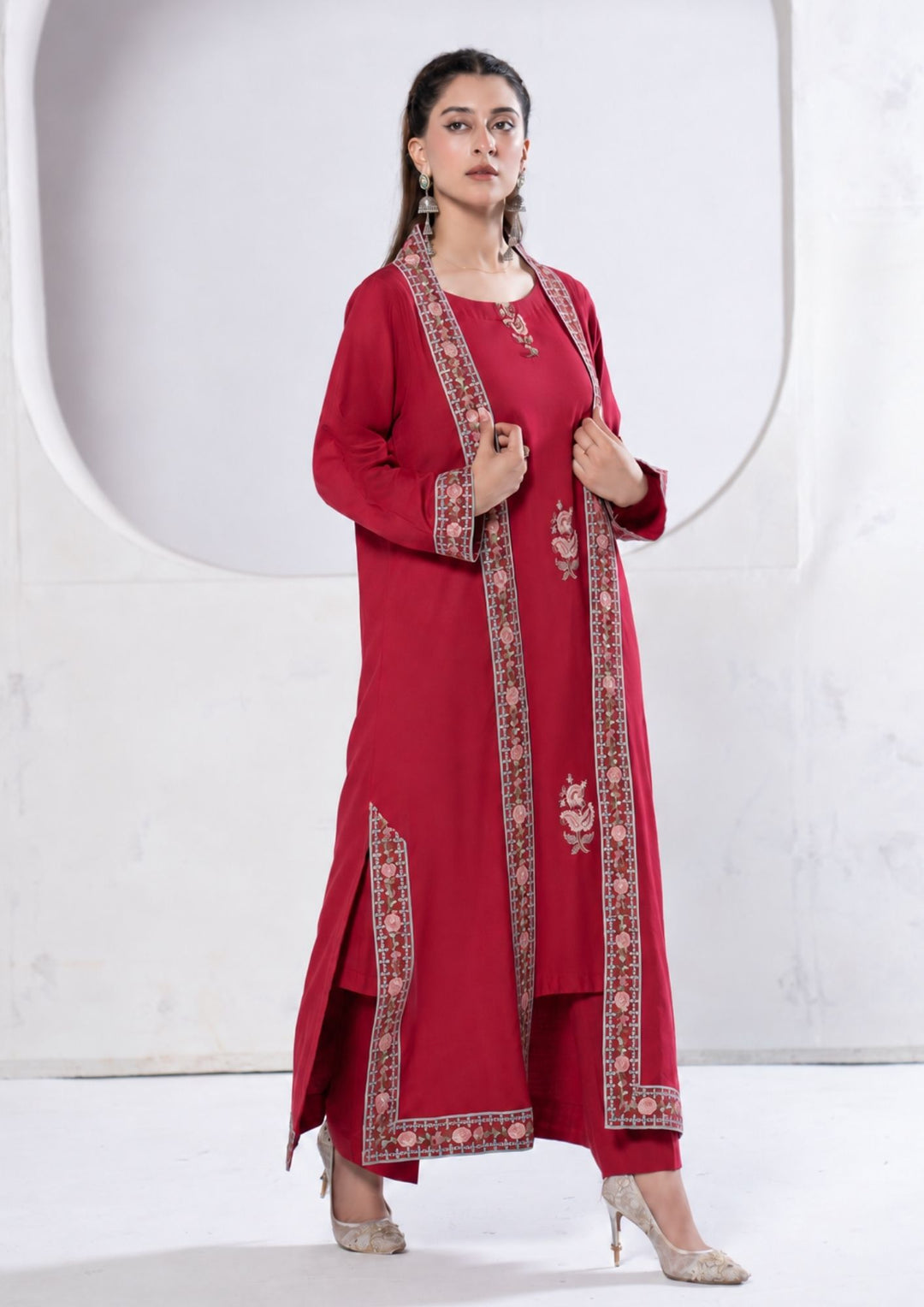 3Pc Alpine Karandi Cardigan SAY-W26-0028