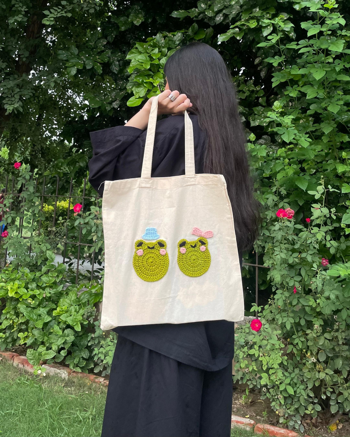 Handmade Crochet Tote Bag HCTB-S25-0007