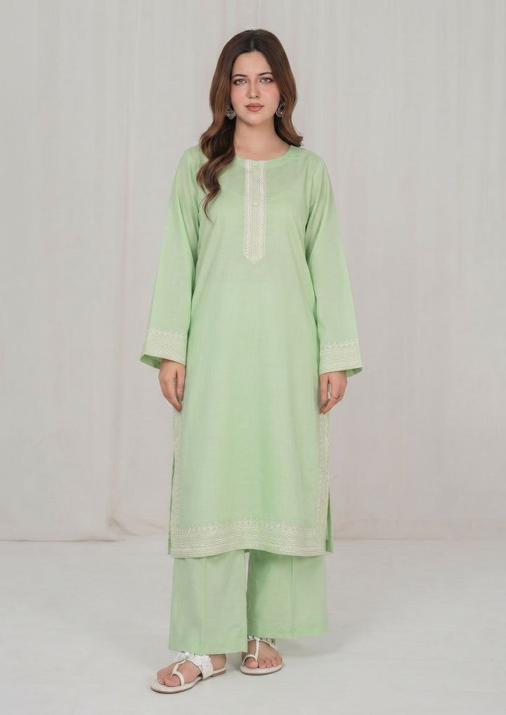 2Pc Mint Embroidered Lawn RIW-R26-0022