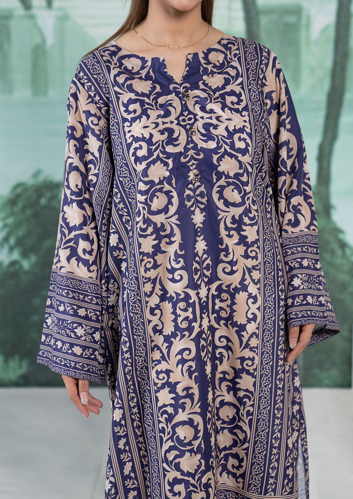 1Pc Digital Print Arabic Lawn Kaftan JUPITER-S26-0009
