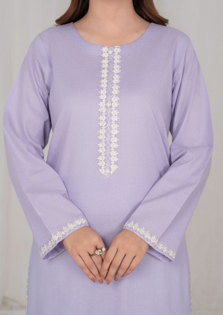 2Pc Light Purple Embroidered Lawn RIW-R26-0023