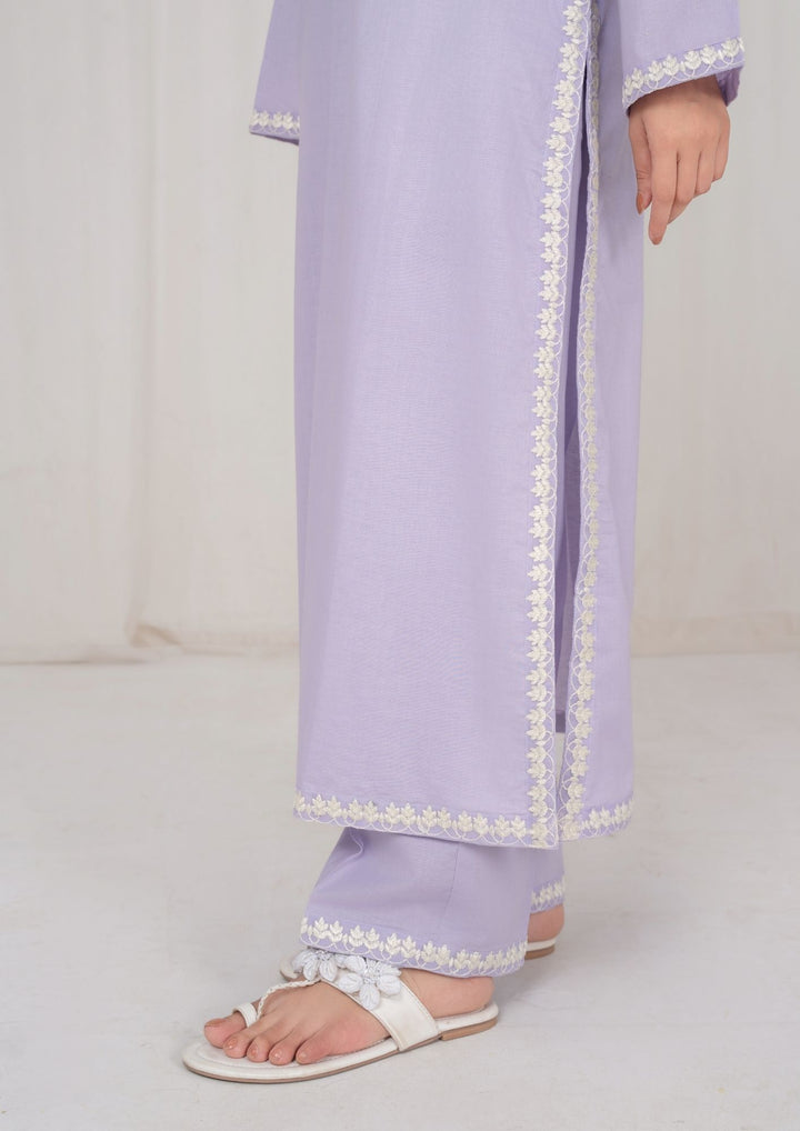 2Pc Light Purple Embroidered Lawn RIW-R26-0023