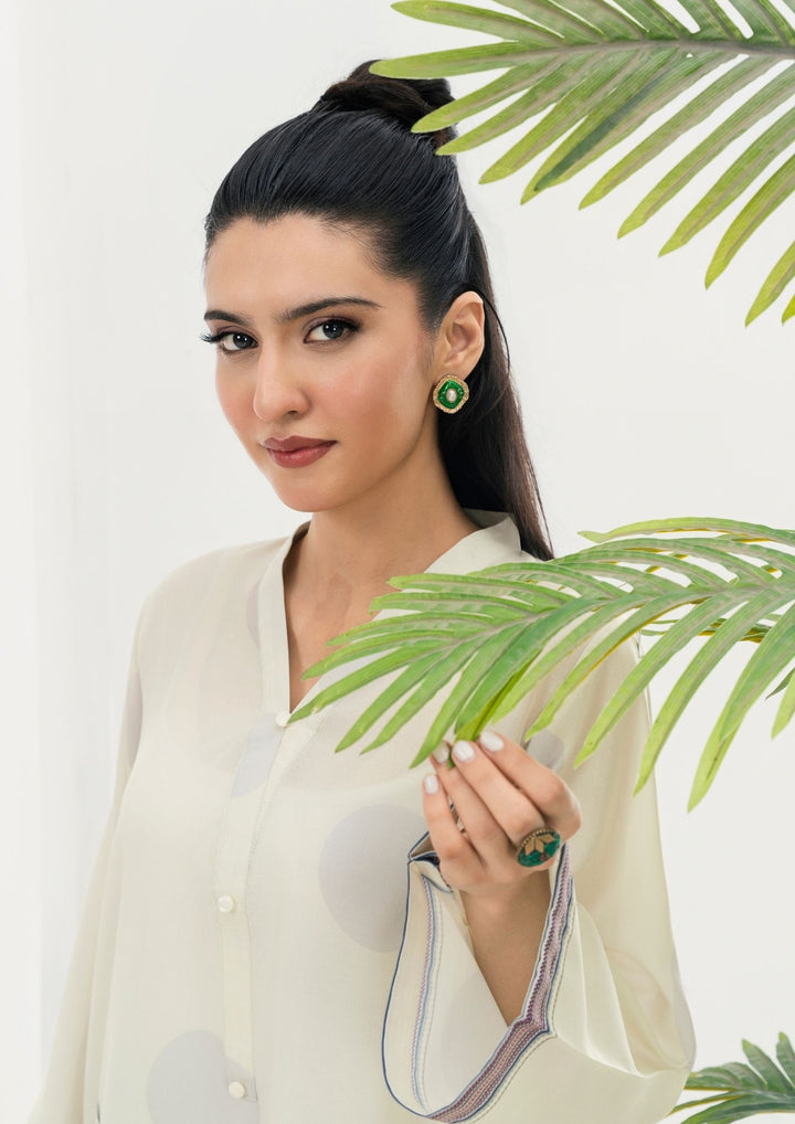 2Pc Printed Arabic Silk AML-W25-0041