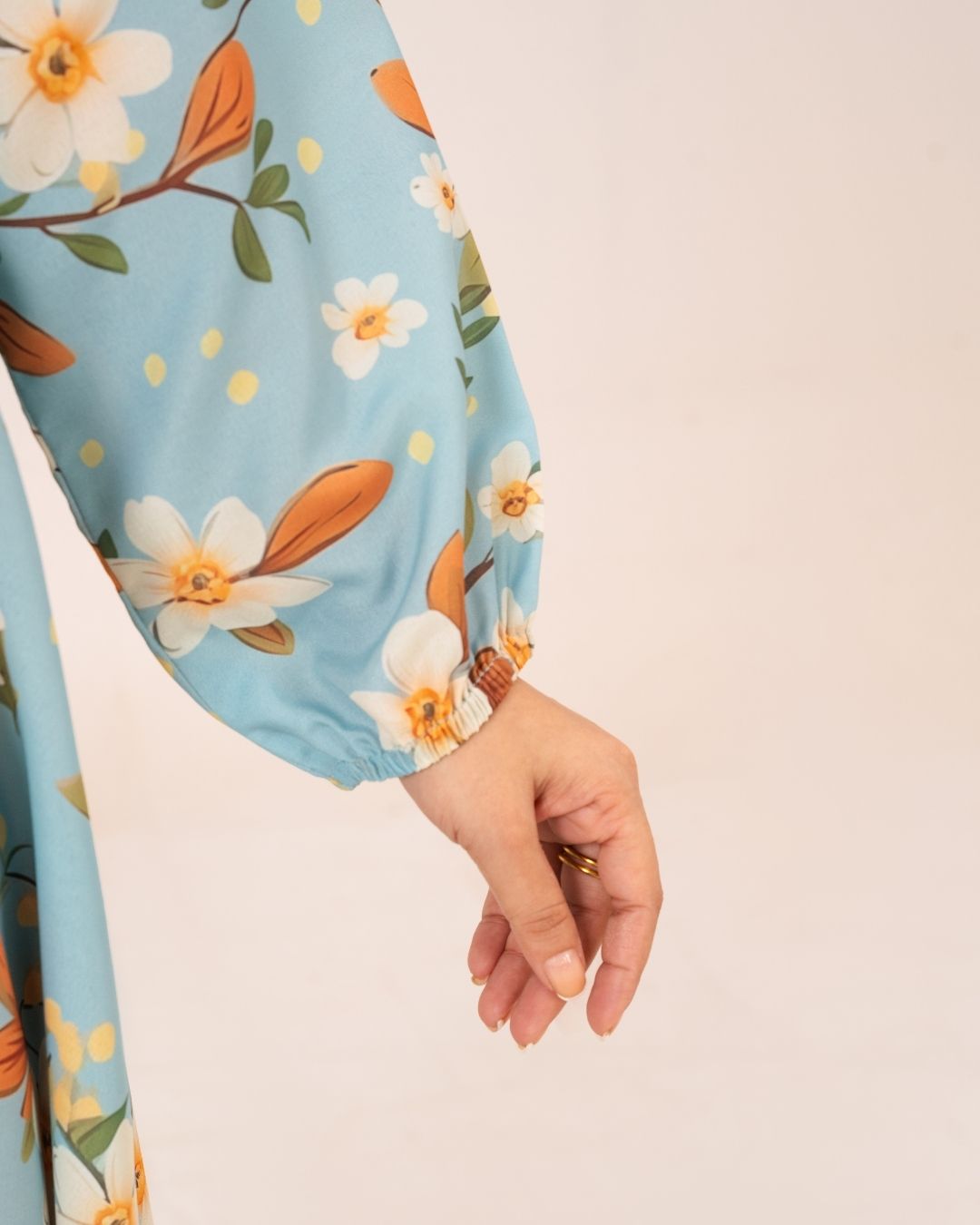 1Pc Digital Print Swiss Silk Long Tunic JUPITER-F25-0038