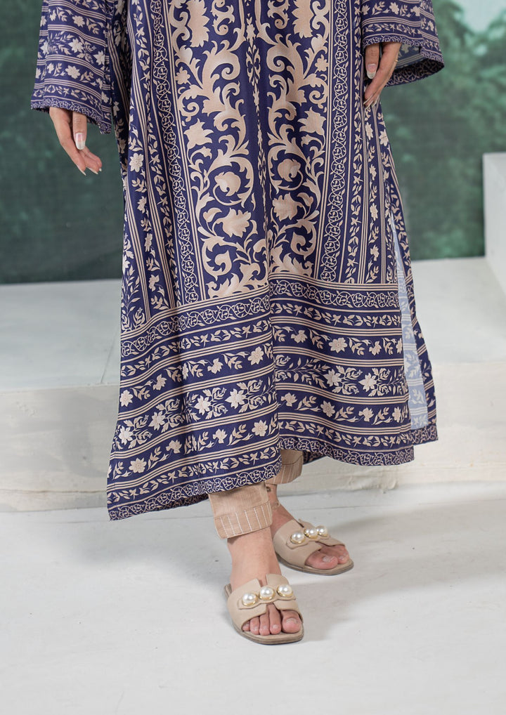 1Pc Digital Print Arabic Lawn Kaftan JUPITER-S26-0009