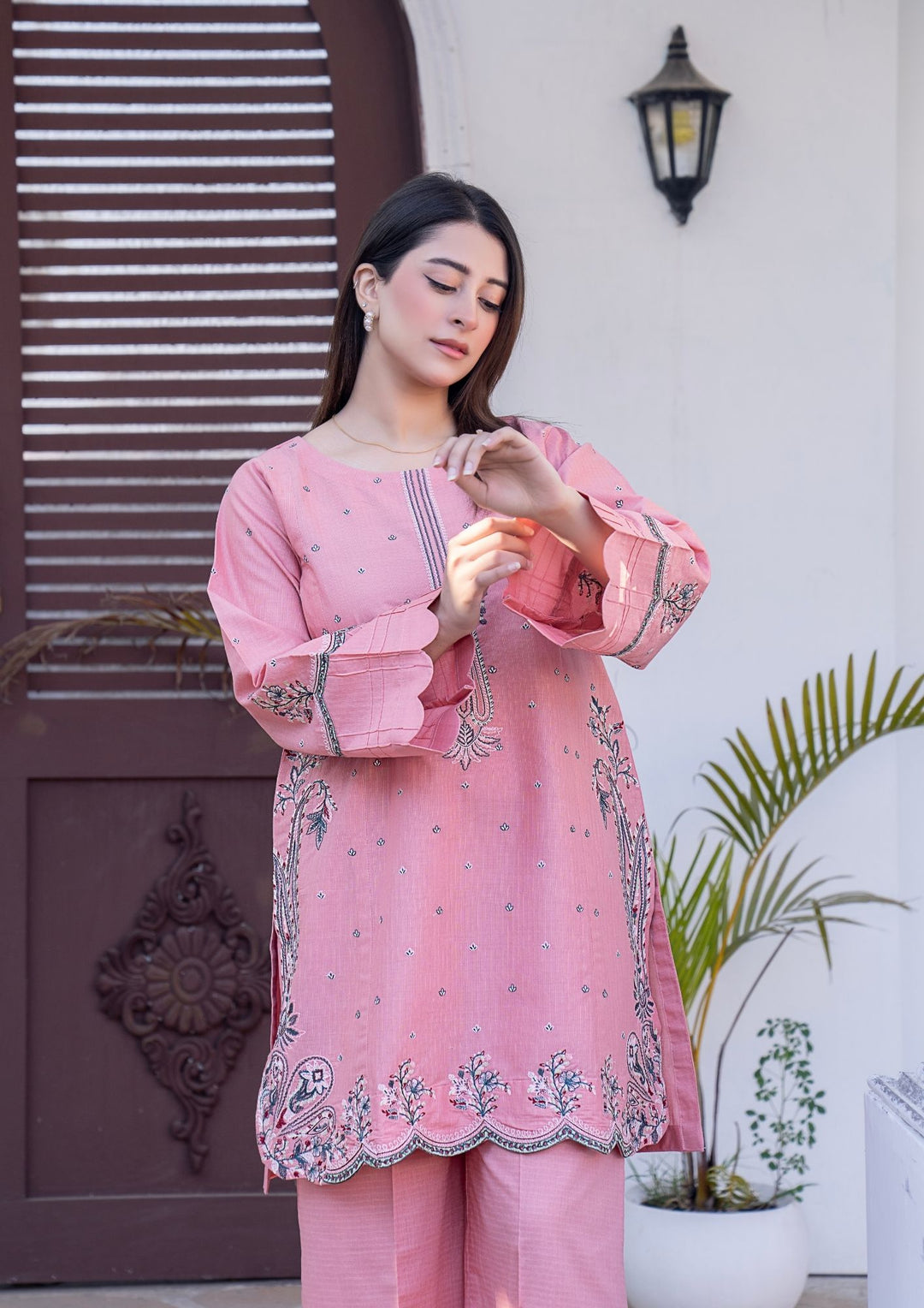2Pc Embroidered Lawn SUM-M26-0007