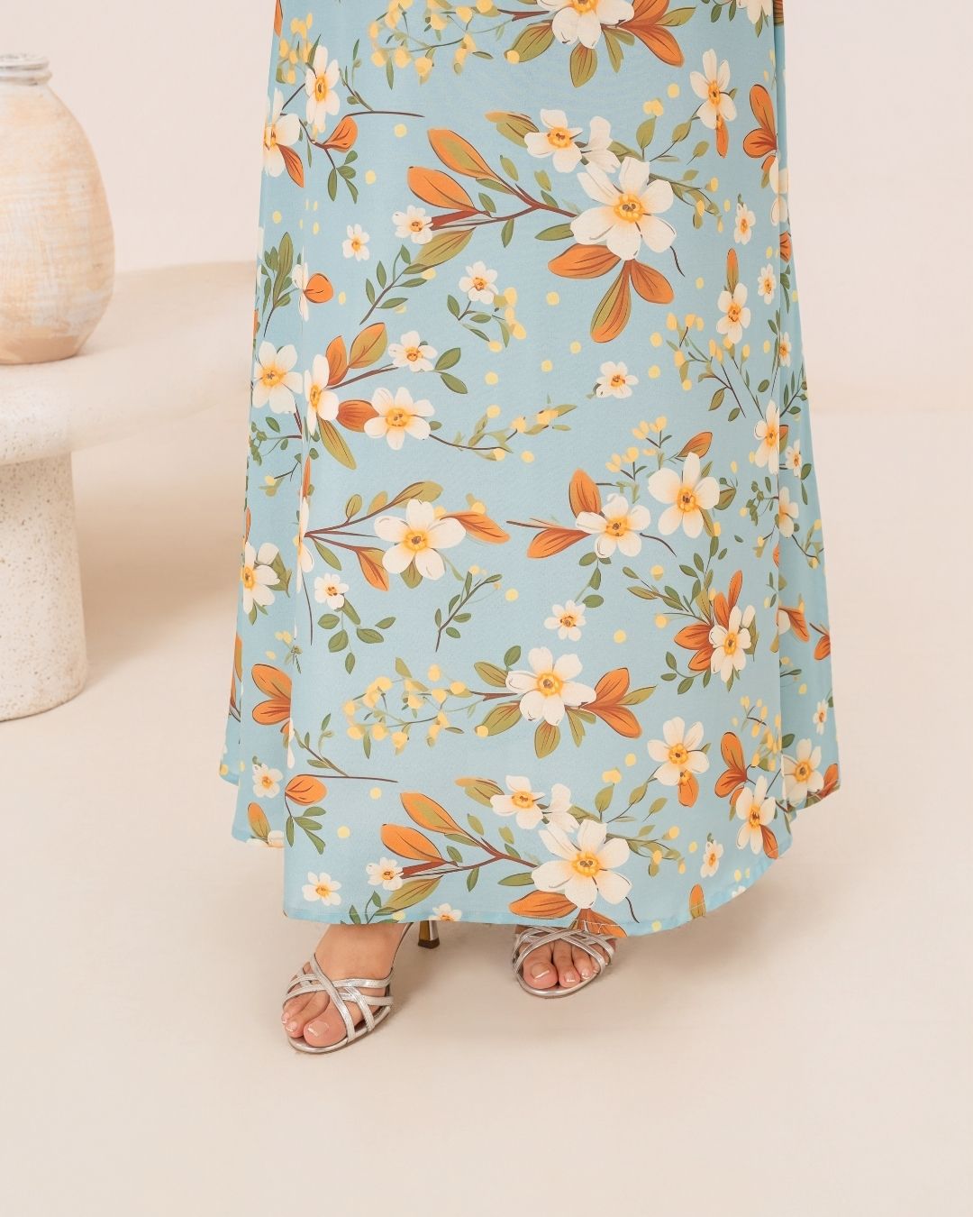 1Pc Digital Print Swiss Silk Long Tunic JUPITER-F25-0038