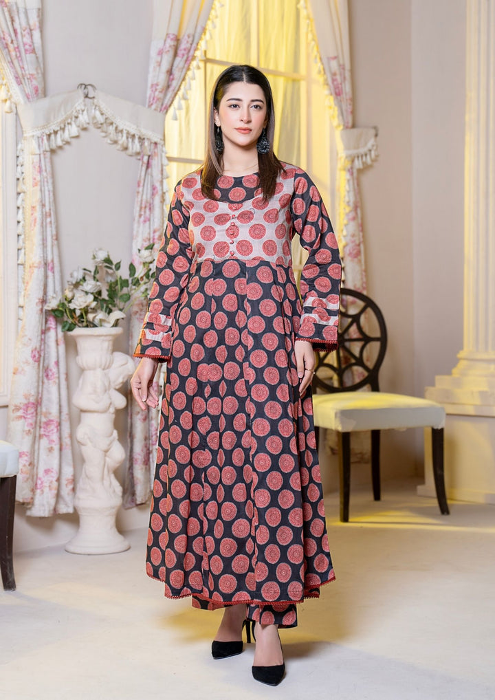 2Pc Digital Print Lawn Frock Gulmeena-G26-0019
