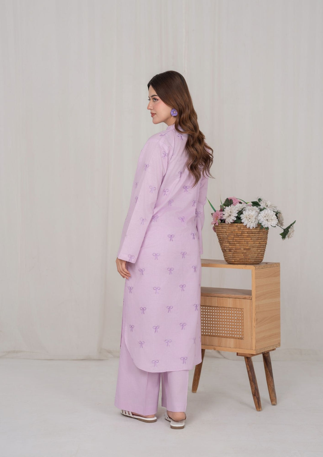 2Pc Mauve Embroidered Lawn RIW-R26-0025