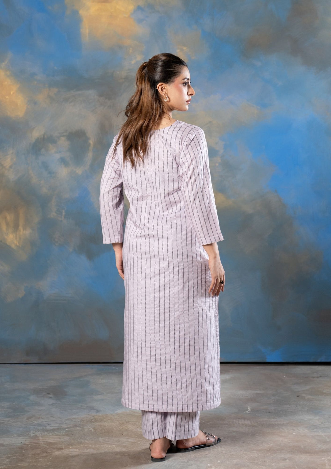 2Pc Bubble Lawn Soft Lilac ROZ-R26-0018