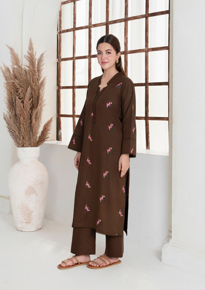 2pc Multi Embroidered Khaddar AML-W25-0003
