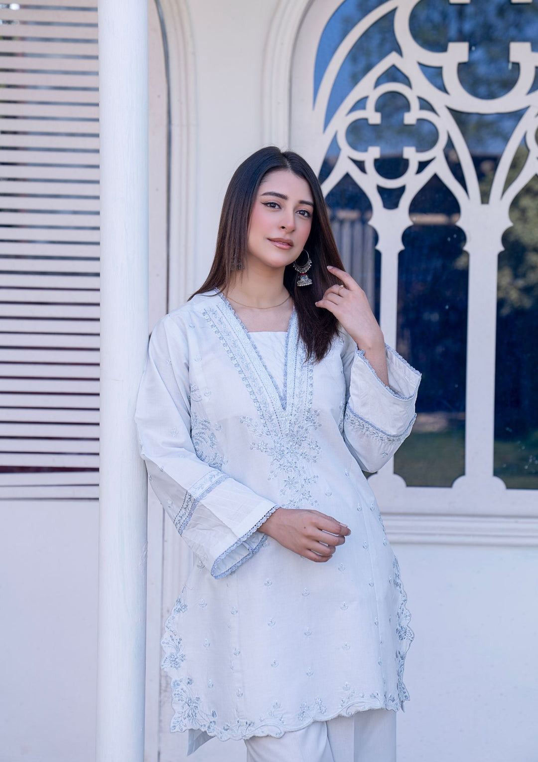 2Pc Embroidered Lawn SUM-M26-0009