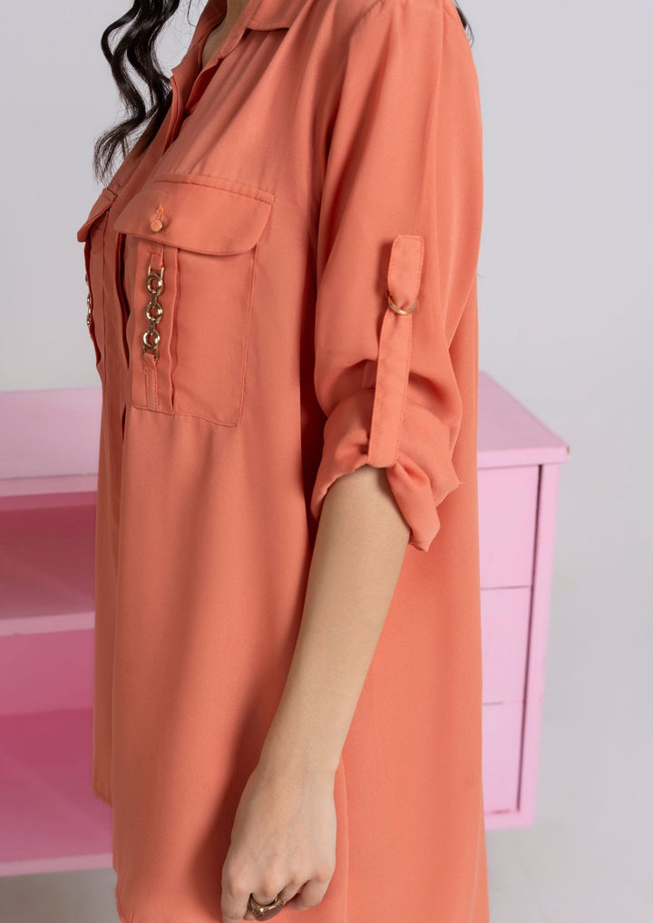 2PC Dyed Georgette Shirt with Digital Print Trouser JUPITER-F25-0002