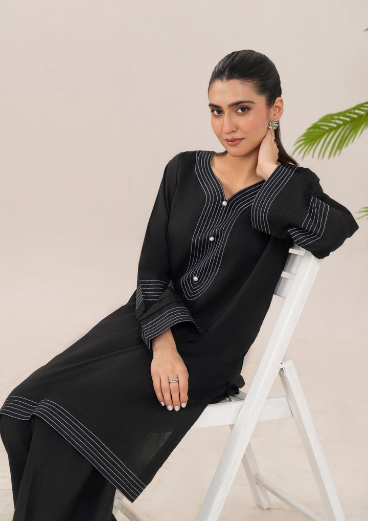 2pc Cotton Cord Set Rozana-S25-0003