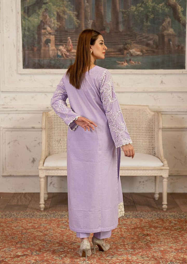 2PC Embroidered Check Lawn RIW-R26-0050