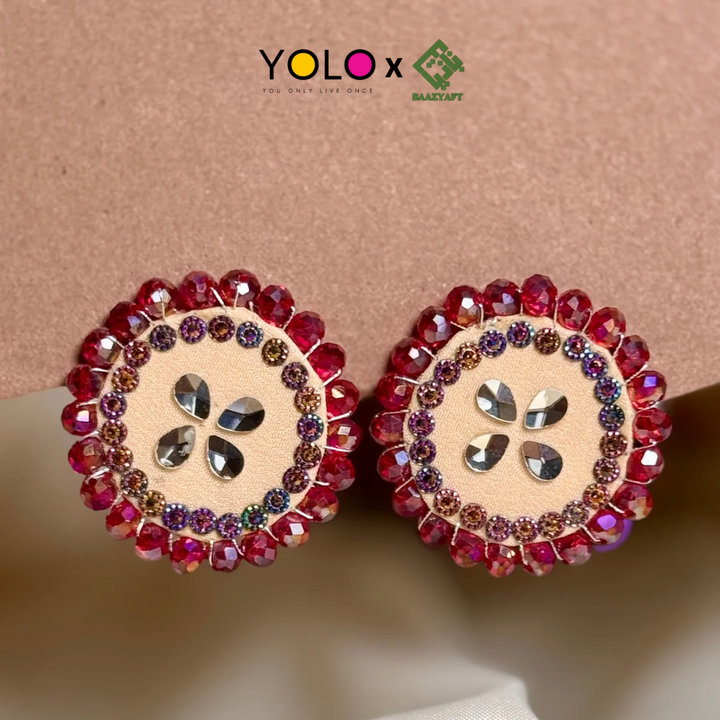 HANDCRAFTED Earrings BAZ-B25-0027