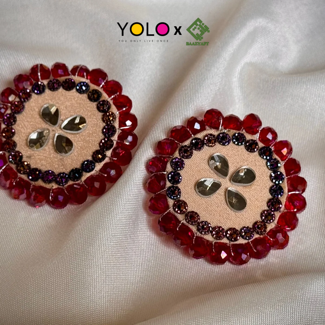 HANDCRAFTED Earrings BAZ-B25-0027