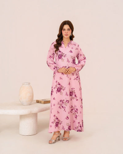 1Pc Digital Print Swiss Silk Long Tunic JUPITER-F25-0037