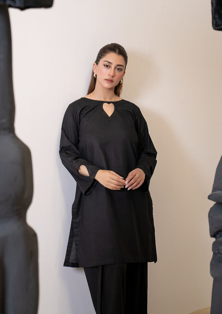 2Pc Lawn Black MONO-M26-0004